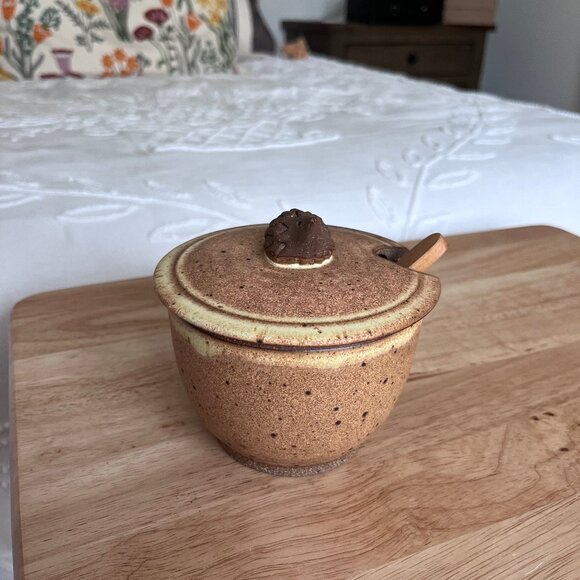 Handmade Hedgehog Sugar / Salt Bowl - Picture 2 of 9